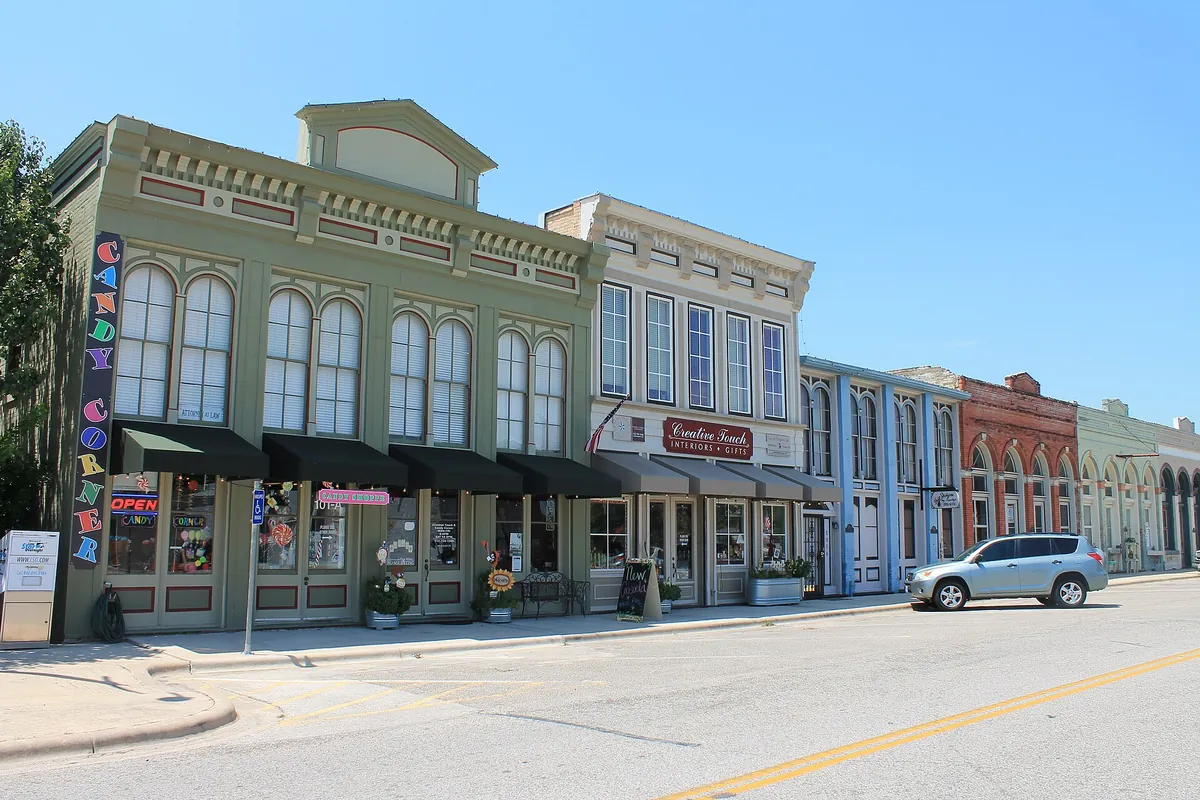 Hutto Commercial Historic District in Hutto, Texas